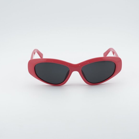 Celine CL40279U 72A Sunglasses Pink Cat Eye Frame, Grey Lenses main image 6